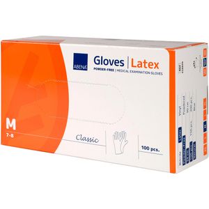 Produktbild für Einmalhandschuhe Abena Classic, natur, 100 Stück