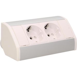 Tischsteckdose Orno GM-9005, mit 0,6m Kabel