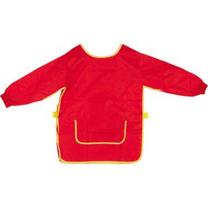 Malkittel Idena 611188, Bastelschürze, rot