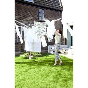 Produktbild für Wäschespinne Brabantia Topspinner, 310843, silber