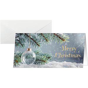 Produktbild für Weihnachtskarte Sigel DS637, Snowy Idyll