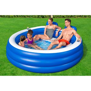 Produktbild für Aufstellpool Bestway 54422 Splash Paradise Family Pool, rund