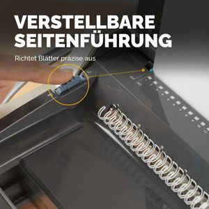 Produktbild für Bindegerät Fellowes Galaxy-E Wire, A4, elektrisch