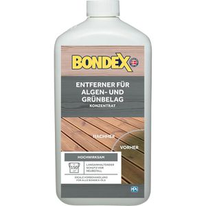 Grünbelagentferner Bondex Algenentferner
