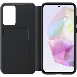 Produktbild für Handyhülle Samsung Smart View Wallet Case EF-ZA356, schwarz