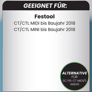 Produktbild für Staubsaugerbeutel McFilter FE 11