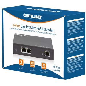 Produktbild für PoE-Extender Intellinet 561600, PoE-Verteiler