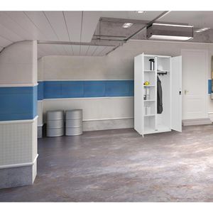 Produktbild für Mehrzweckschrank CP-Möbel Classic Plus, abschließbar, grau