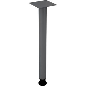 Tischbein Hammerbacher STFHG, graphit aus Metall