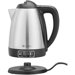 Produktbild für Wasserkocher Hendi 209943, silber-schwarz
