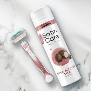 Produktbild für Rasiergel Gillette SatinCare Dry Skin, feuchtigkeitsspendend