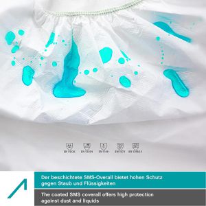 Produktbild für Schutzanzug ACE-Instruments CoverX, weiß