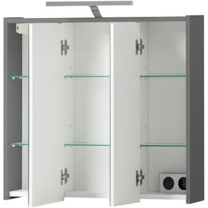 Produktbild für Spiegelschrank Schildmeyer Carlos 153650, anthrazit