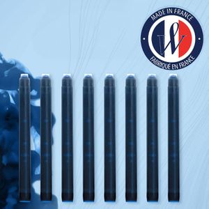 Produktbild für Füllerpatronen Waterman Standard, Mysterious Blue