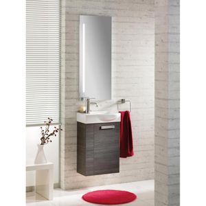 Produktbild für Waschbecken Fackelmann Gäste-WC, aus Keramik, weiß