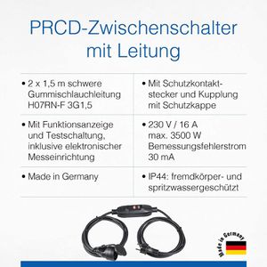 Produktbild für Personenschutzschalter as-Schwabe 45222, PRCD