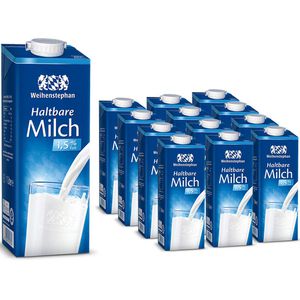 Milch Weihenstephan fettarme H-Milch, Fettgehalt 1,5%