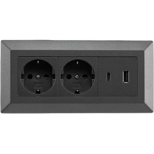 Produktbild für Tischsteckdose ChiliTec 23575, ohne Zuleitung