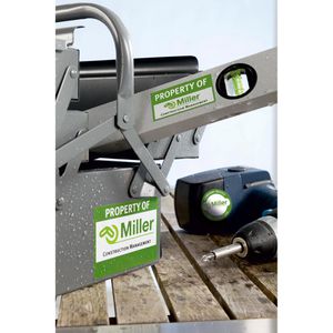 Produktbild für Folienetiketten Zweckform J4775-10, weiß matt
