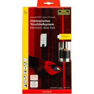 Produktbild für Smartes-Türschloss Burg-Wächter Entry Easy 7601, mit Keypad
