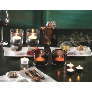 Produktbild für Teelichter Gies-Kerzen 205-455000-10, Maxi, weiß