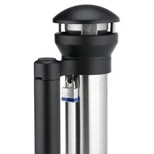 Produktbild für Aschenbecher Rubbermaid Infinity, silber, für Outdoor