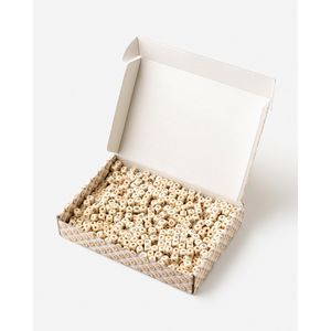 Produktbild für Perlen Folia 22998 Buchstaben-Perlen Jumbo, Schmuckherstellung