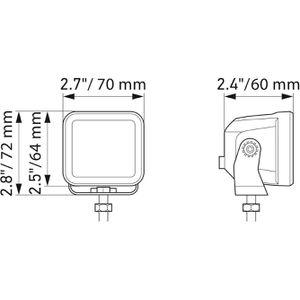 Produktbild für Zusatzscheinwerfer Hella Black Magic 358 176-811, 12V/24V, LED