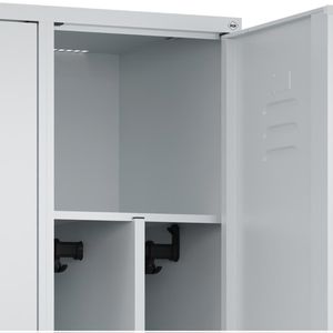 Produktbild für Spind CP-Möbel Classic PLUS, lichtgrau