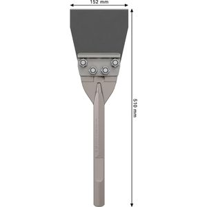Produktbild für Meißel Bosch PRO Floor Scraper, 28 mm Sechskant