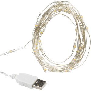 Produktbild für Lichterkette Idena 30257, Micro, 50 LED, innen