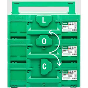 Produktbild für Schraubenset Spax systainer T-Loc Möbelbau