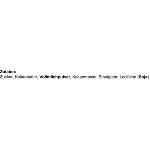 Produktbild für Minischokolade Heidel Napolitains, Herzlichen Dank
