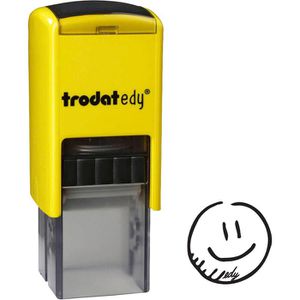 Produktbild für Motivstempel Trodat edy FIX Smiley, aus Kunststoff