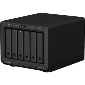 Produktbild für NAS Synology DiskStation DS620slim, 2x 1GbE LAN, 6 Bay