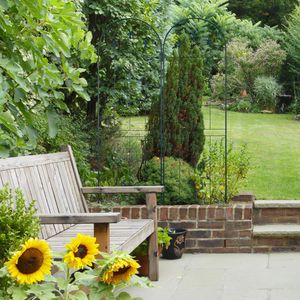 Produktbild für Rankgitter Relaxdays 10026249D, dunkelgrün, zum Stecken