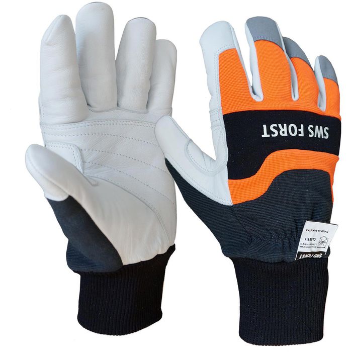 SWS Kettensägenhandschuhe Forsthandschuhe, 91311