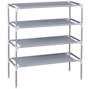 Schuhregal Relaxdays 10031571111, aus Metall