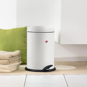 Produktbild für Mülleimer Wesco 116 Alpha, weiß matt