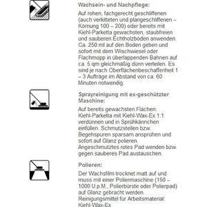 Produktbild für Bodenpflege Kiehl Edelhartwachs Parketta