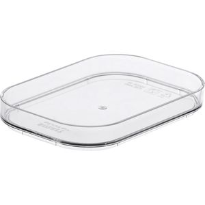 Deckel-Aufbewahrungsbox Smartstore Compact XS, transparent