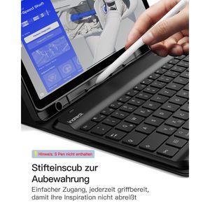 Produktbild für Tablet-Hülle Inateck N0028, schwarz