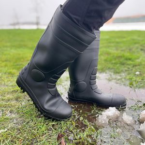 Produktbild für Gummistiefel Hase Wiesmoor Black Unisex, 650000B