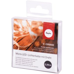 Produktbild für Lichterkette Rayher 69137000, Micro, 20 LED, innen