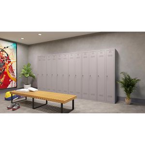 Produktbild für Spind Phoenix PL1130GGK, lichtgrau