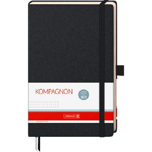 Produktbild für Notizbuch Brunnen Kompagnon Klassik, Karton Hardcover