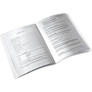 Produktbild für Sichtbuch Leitz 4632-01-01, WOW, aus PP, A4