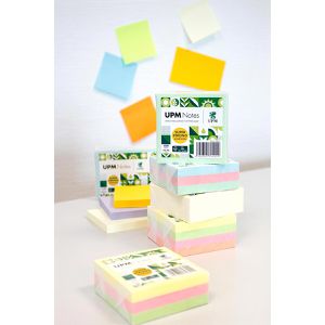 Produktbild für Haftnotizen UPM Notes, 5654-20PG-3, pastell