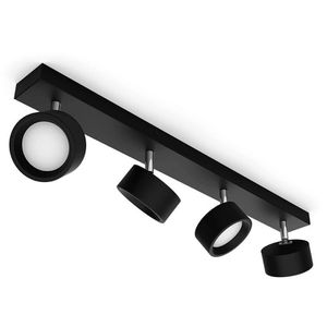 Produktbild für Deckenstrahler Philips Bracia, schwarz mit LED