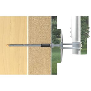 Produktbild für Dübel Fischer 520115, TherMax 8/180 M6, Set